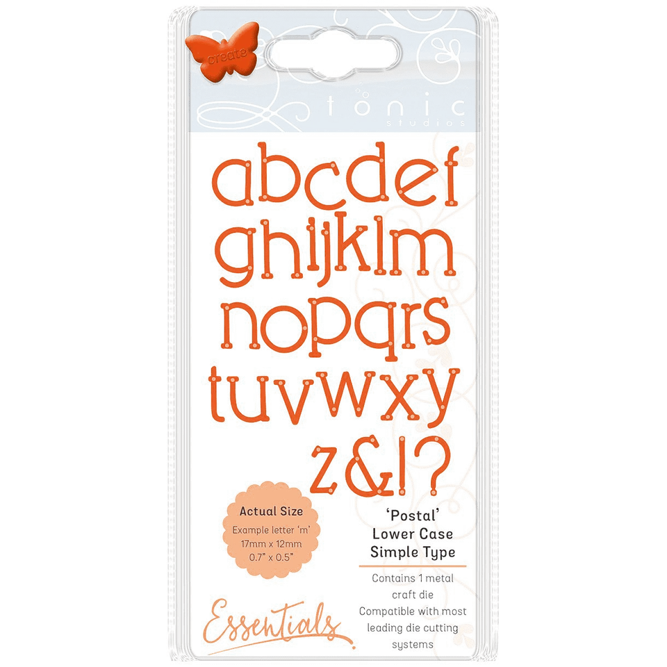 TONIC STUDIOS ESSENTIALS- LOWER CASE, SPEECH BUBBLES DIES - YOUR CHOICE - Image 1 of 1