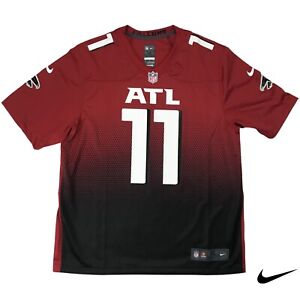 Nike Atlanta Falcons Julio Jones #11 On Field Alt Jersey Men’s Size XL Red/Black