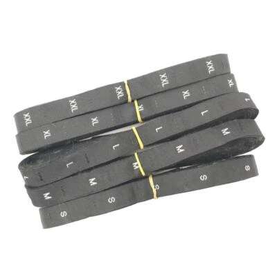 XL XXL 5 rollos de etiquetas de talla de ropa tejida, etiquetas de talla, Foto 1 de 4