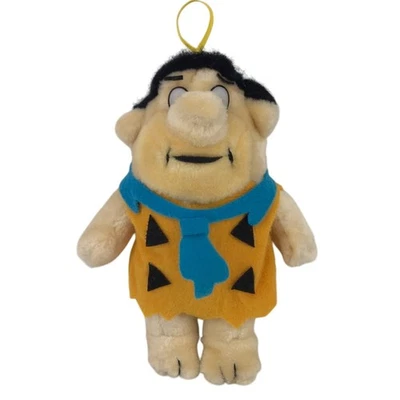 Adorno de felpa vintage Nanco Fred Picapiedra 7"" 1980 Hanna-Barbera coleccionable Foto 1 de 4
