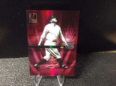 2004 Donruss Elite Passing the Torch Roger Maris/Babe Ruth SÉRIE MUNDIAL CARIMBADA - Imagem 1 de 2