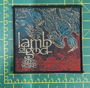 LAMB OF GOD ASHES OF THE WAKE SEW ON WOVEN PATCH OFFICIALLY LICENSED PATCH - Bild 1 von 7