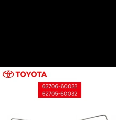 Nuevo cuadro genuino Toyota Land Cruiser subconjunto ​Ventana cuarto Lh Rh conjunto Japón Foto 1 de 4