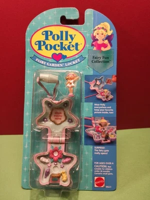 Polly Pocket 1993 Fairy Garden Locket OVP - Bild 1 von 3