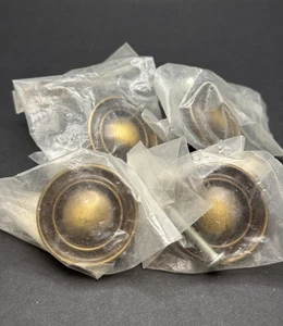 MENGE 4 Amerock Allison 159ABS Antik Messing 1-1/2" Runde Schrank Knöpfe Ziehen - Bild 1 von 4