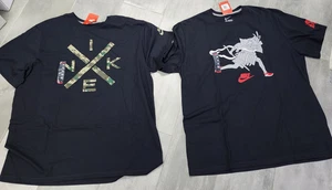 Nike Samurai Und X T-Shirts Set 3XL Schwarz - Bild 1 von 4