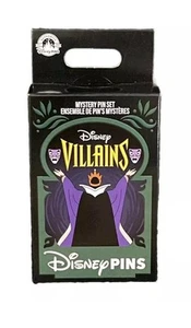Disney Villains 2024 One Unopened Random Pin Box With Two Pins Pin OE New - Picture 1 of 5