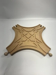 Thomas & Friends BRIO Ferrovia in legno 4 vie intersezione binario passaggio treno - Foto 1 di 6