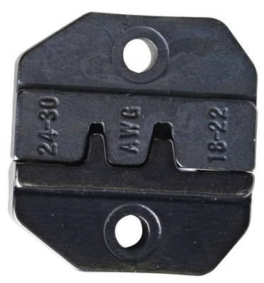 Juego de troqueles para contactos de barril abierto AWG 30-24 y 22-18 Foto 1 de 2