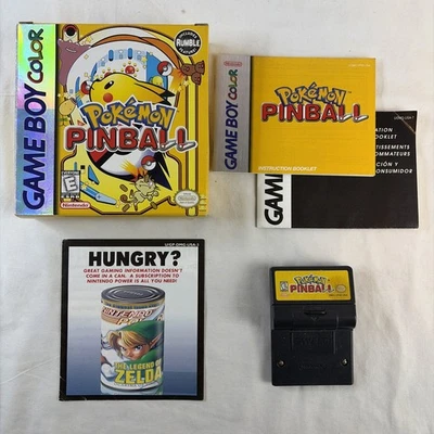 Pokemon Pinball for Game Boy Color GBC - Complete in Box (CIB) & Tested Working - Image 1 of 4