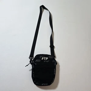 FTP Umhängetasche reflektierend schwarz Allover - Bild 1 von 9