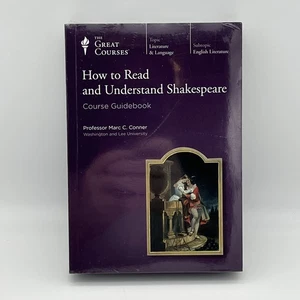 Great Courses: How to Read and Understand Shakespeare (CD/Guidebook) New Sealed - Picture 1 of 5