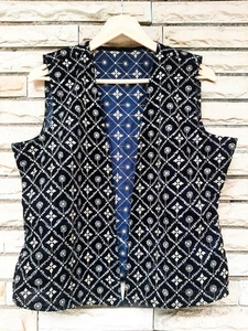 Chaqueta cárdigan floral bordada de terciopelo capa abrigo para mujer MG1145 - Imagen 1 de 7