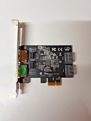 Tarjeta Controladora StarTech 2 Puertos PCI Express SATA 6 Gbps eSATA Foto 1 de 2
