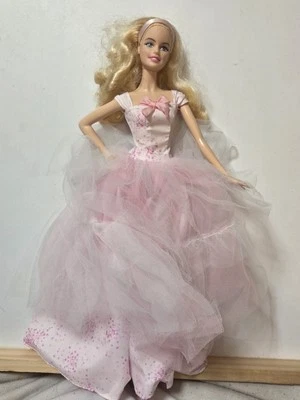 Mattel Barbie пожелания на день рождения 2016 блондинка DGW29 EUC C269 - Изображение 1 из 4