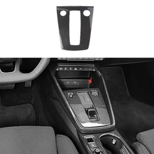 Carbon Fiber ABS Middle Console Gear Shift Frame Trim Fit For Audi A3 2022~2023 - Picture 1 of 9