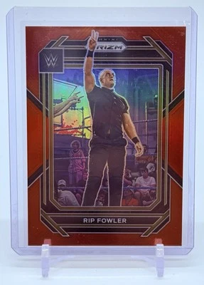 2023 Panini Prizm WWE Rip Fowler #164 True Red Prizm #’d/299 NXT Men’s Division - Image 1 of 2