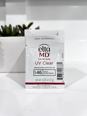 Protector solar transparente Fresh Elta MD UV SPF 46 40 MUESTRAS paquete caduca 02/2026 Foto 1 de 2