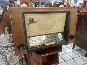 AEG Radio 2073 WU Röhrenradio antik UKW Röhrenradios 1950 Radios Funktioniert - Bild 1 von 7