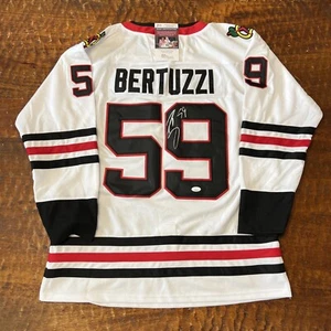 Tyler Bertuzzi Signed Chicago Blackhawks Jersey JSA Coa Autographed - Picture 1 of 6
