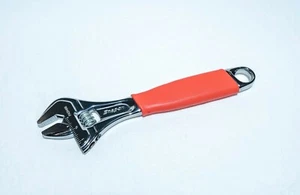 Snap-on 8" inch Flank Drive Plus Adjustable Wrench FADH8B Red - Picture 1 of 4