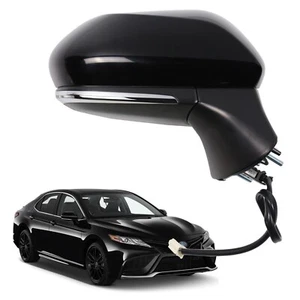 Side Mirror for 18-2023 Toyota Camry Power Heated Lamp BSM Right Passenger Side - Picture 1 of 9