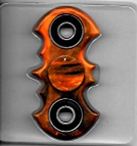 A Hand Herumzappeln Bunt Lichter Spielzeug Aluminiumlegierung 2Bar Finger Dreher - Picture 1 of 12