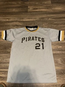 Pittsburgh Pirates Jersey Roberto Clemente Men’s Medium #U - Picture 1 of 4