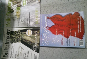 3 BELLE ARMOIRE Magazines Issues 2009 Artistry of Clothing Accessories Art Wear - Picture 1 of 4