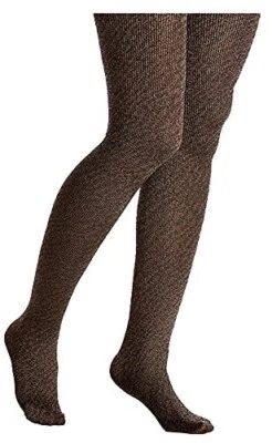 Hue Women's Tights Flecked Opaque Control Top #15823 Auburn Size S/M - Image 1 of 4