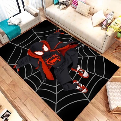 Spiderman Art Rug,Spiderman Rug,Spiderman and Sneakers,For Kids Room Rug,GiftRug - Image 1 of 4