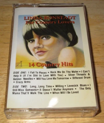 For Country Lovers by Linda Ronstadt (Cassette, Album, 1984, Capitol Records) - Image 1 of 4
