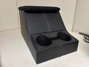 Land Rover Defender 90 110 130 Cubby Box Thin Lid Black - Picture 1 of 7
