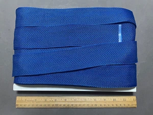 KÖNIGSBLAU 2" BREIT GEWEBT GURTBAND 25 YARD - Bild 1 von 3