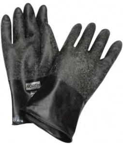 Guanti industriali in butile resistenti agli agenti chimici Honeywell North B161R/11A - Taglia 11 - Foto 1 di 1