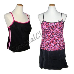 FIGURAS IT Hider Cadera 3 Piezas Falda Traje de Baño FLORAL Y BLOQUE DE COLOR 3 piezas ROSA 12 - Imagen 1 de 1