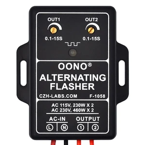 AC 100-240V 2A Dual Output Alternating Flasher Module - Picture 1 of 12