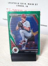 2021 Panini Prizm Draft Emmet Sheehan Green Pulsar Prizm Rookie RC #PDP192 Card