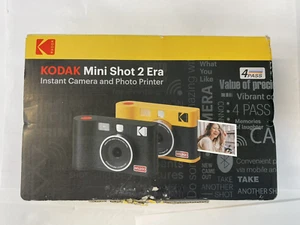 Nuova fotocamera istantanea e stampante fotografica Kodak Mini Shot 2 epoca MS200 gialla NUOVA - Foto 1 di 3