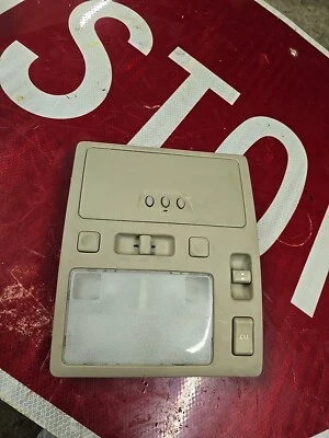 98-05 Lexus GS300 techo delantero techo cúpula mapa luz de lectura lámpara "B3" Foto 1 de 2