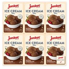 Junket Chocolate Ice Cream Mix Old Fashioned Homemade Starter (Pack of 6)
