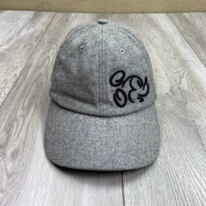 Mickey Mouse Disney Parks Hat Cap Adjustable Strapback Gray Black Logo - Picture 1 of 11