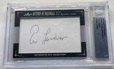 2012 LEAF CUT SIGNATURES Tim Laudner History Of Baseball AUTOGRAPH AUTO All Star