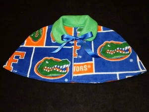 Florida Gators Football Fleece Capelet Kids Sz 4 Univ of FL Homemade - Picture 1 of 6