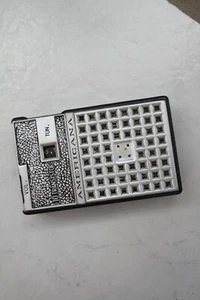 Vintage Americana 10 Transistor Radio Silver and Black ,works - Picture 1 of 10
