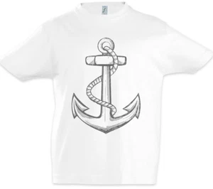 Anchor I Boys T-Shirt Sports Sailing Sailboat Sail Sailor Skipper Training - Picture 1 of 1