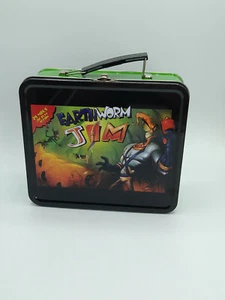EARTHWORM JIM LUNCHBOX TIN Loot Crate Gaming - Picture 1 of 6