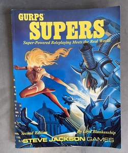 GURPS Supers 2nd edition Steve Jackson Games - Picture 1 of 2