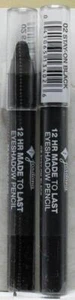 Jordana 12 HR Eyeshadow Pencil #02 Stay on Black Lot of 2 Free S&H - Picture 1 of 1