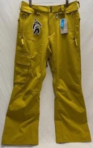 Volcom Men's Ventral Snowboard Snow Ski Pant Mustard Large NEW - Picture 1 of 1